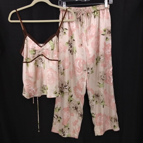 Soft Sensations Other - Soft Sensations Pajama Set Medium Peach Floral